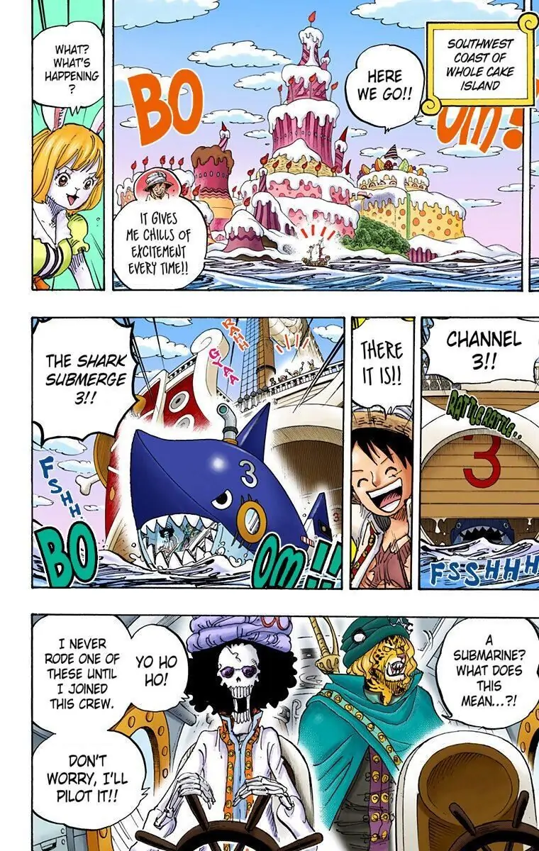 One Piece Digital Colored Chapter 831 image 02